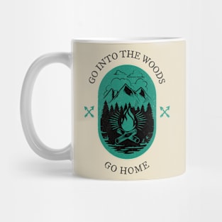 Camping Campfire Mug